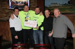 Polar Bear Dip Cheque Presentation at Tin Cup